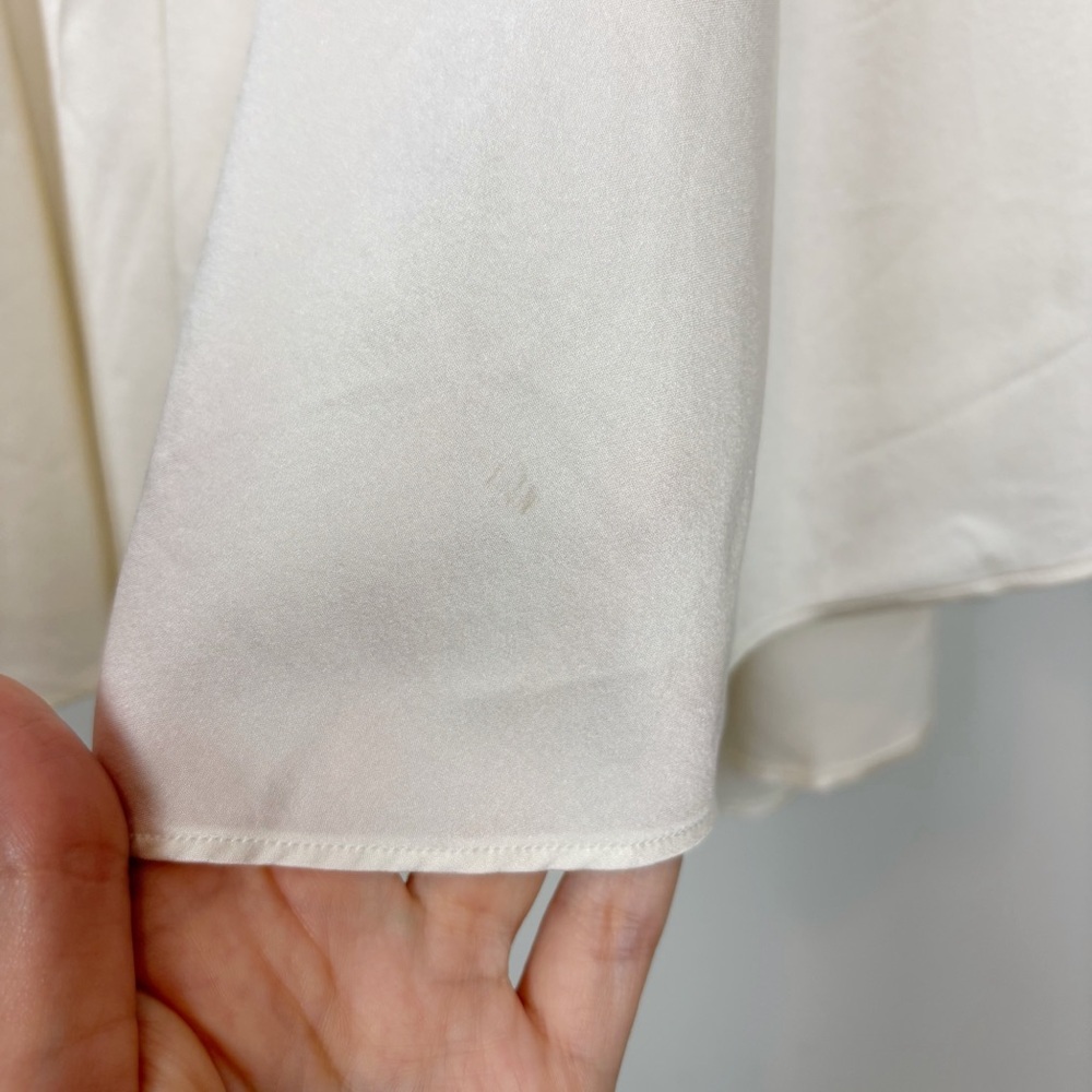 RETROFETE Olive Mini Dress in White Size S - Picture 9 of 14